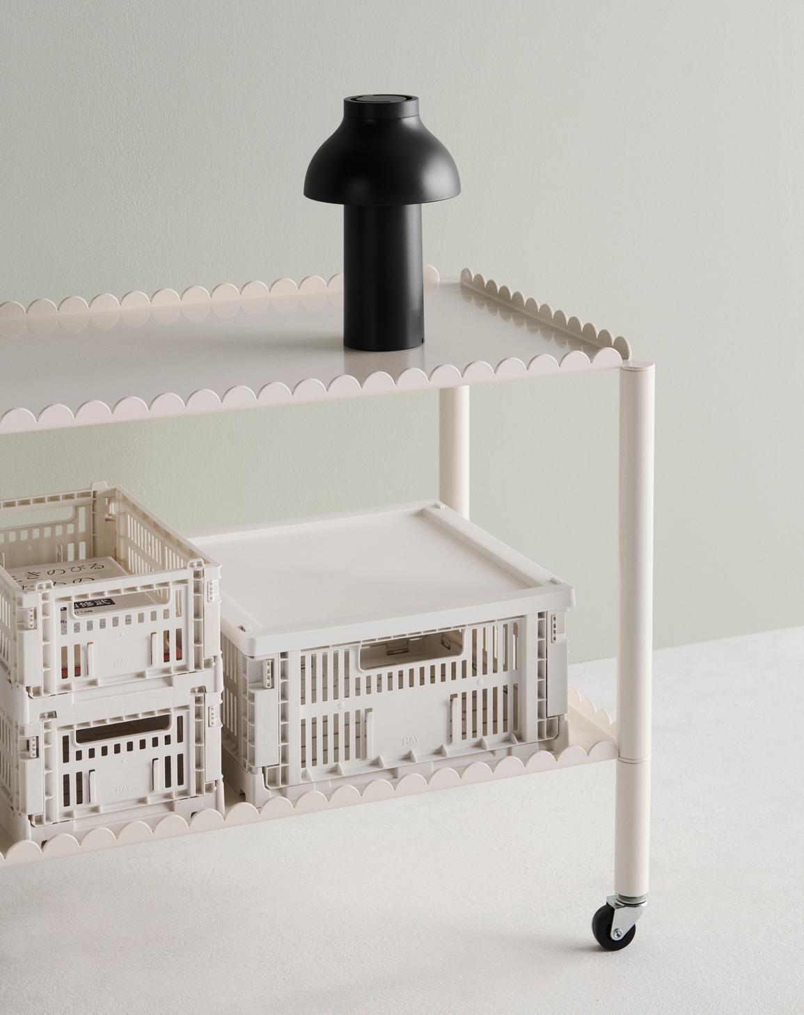 Colour Crate Plastic låg - Off-white